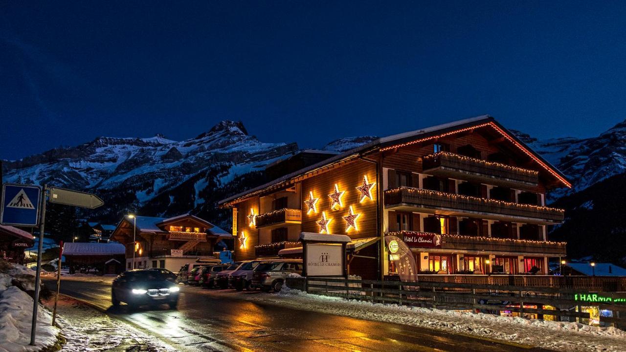 Le Chamois Hotel Les Diablerets Exterior foto