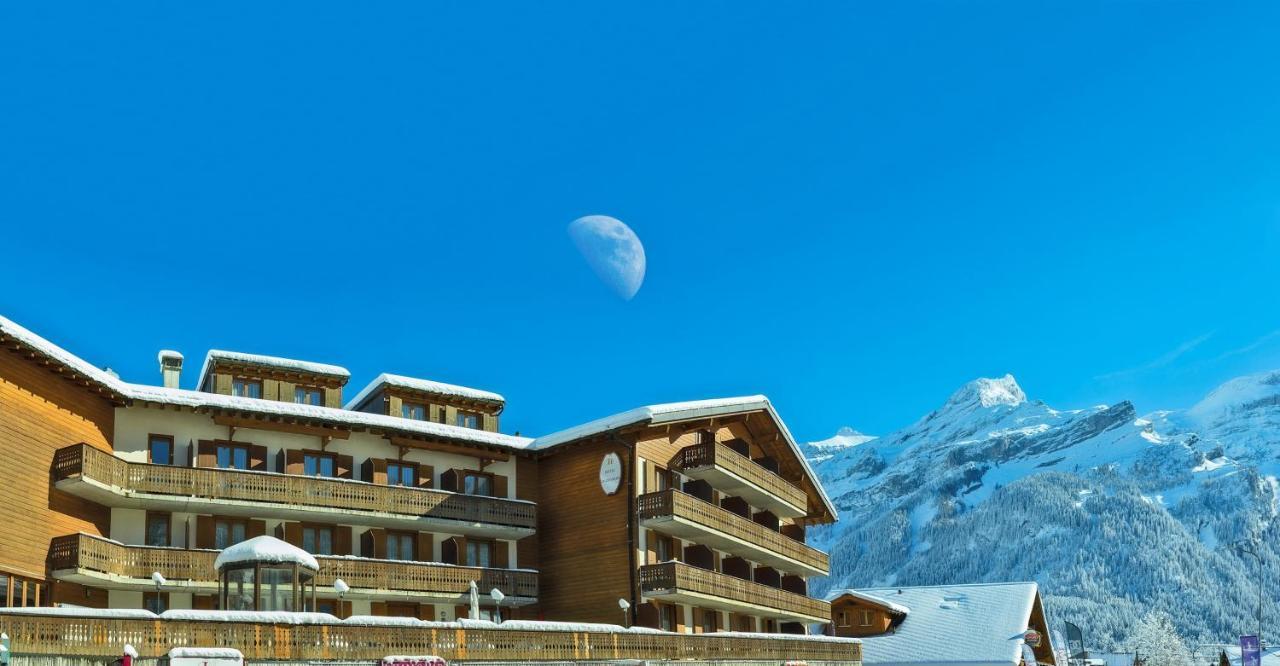 Le Chamois Hotel Les Diablerets Exterior foto